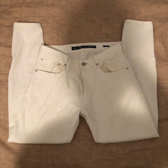 Ralph Lauren Black Label Other - RL Black Label White Slim Fit Denim